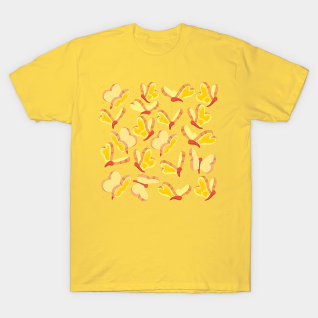 Butter Flies T-Shirt by Woah_Jonny